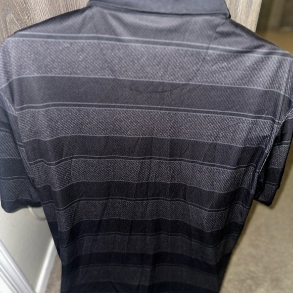 Men’s used Ben Hogan size L large black polo golf shirt grey - Picture 3 of 3